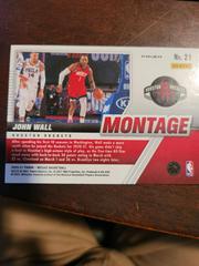 Wall Back | John Wall Basketball Cards 2020 Panini Mosaic Montage