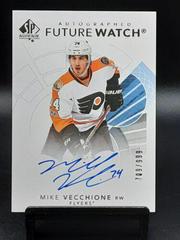 Mike Vecchione [Future Watch Black Silver Ink Autograph] Hockey Cards 2017 SP Authentic Prices