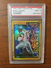 Kerry Collins [Refractor w/Coating] Football Cards 1996 Topps Finest Prices