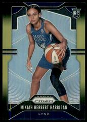 Mikiah Herbert Harrigan [Prizm Black Gold] #94 Basketball Cards 2020 Panini Prizm WNBA Prices