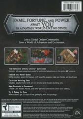 Back Cover | Ultima Online: 9th Anniversary Collection PC Games