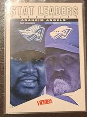 Mo Vaughn, Troy Percival #11 Baseball Cards 2000 Upper Deck Victory Prices