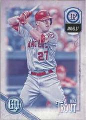 Mike Trout [Missing Blackplate] Baseball Cards 2018 Topps Gypsy Queen Prices