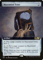 Mazemind Tome [Extended Art Foil] Magic Core Set 2021 Prices