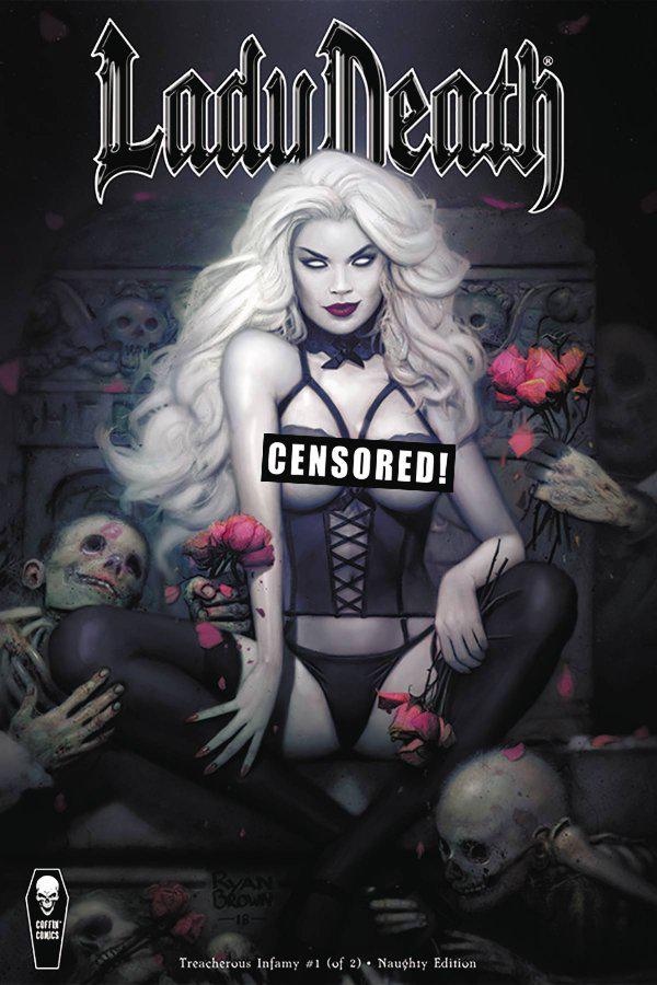 Lady Death: Treacherous Infamy [Brown] #1 (2021) Comic Books Lady Death: Treacherous Infamy