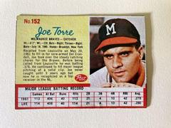 Joe Torre [Hand Cut] Baseball Cards 1962 Post Cereal Prices