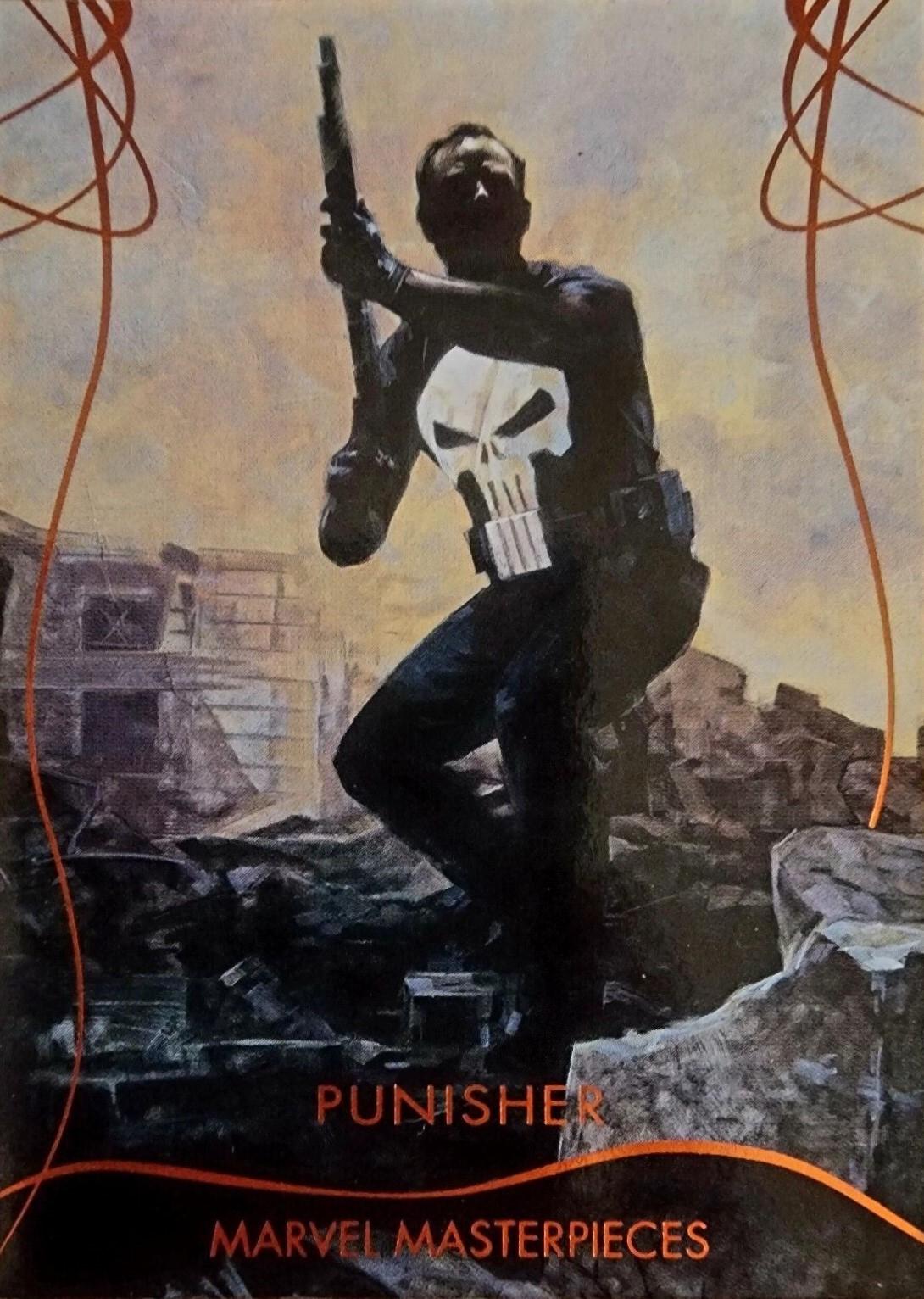 Punisher [Legendary Orange Foil] #16 Marvel 2020 Masterpieces