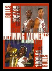 Defining Moments Chicago Bulls [Michael Jordan / Scottie Pippen / Dennis Rodman / Toni Kukoc] Basketball Cards 1997 Upper Deck Prices