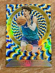 LaMelo Ball [Gold] Basketball Cards 2021 Panini Illusions Mystique Prices