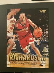 Pooh Richardson Basketball Cards 1997 Fleer Prices