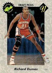 Richard Dumas [Draft Picks Premiere Edition] #36 Basketball Cards 1991 Classic Draft Prices