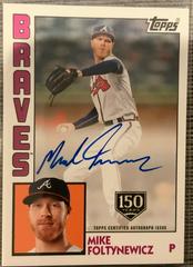 Mike Foltynewicz [150th Anniversary] Baseball Cards 2019 Topps 1984 Baseball Autographs Prices