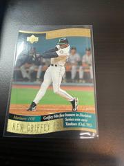 Ken Griffey Jr Baseball Cards 1997 Upper Deck Memorable Moments Prices