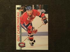 Guy Carbonneau #88 Hockey Cards 1992 Pro Set Prices