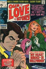 Our Love Story #5 (1970) Comic Books Our Love Story Prices