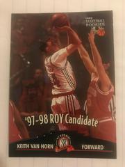 Keith Van Horn #59 Basketball Cards 1997 Score Board Rookies Prices