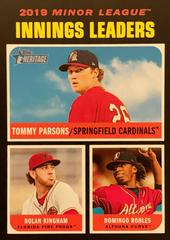 Innings Leaders #192 Baseball Cards 2020 Topps Heritage Minor League Prices
