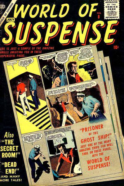 World of Suspense #8 (1957) Comic Books World of Suspense