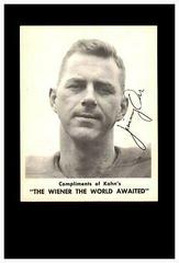 Jimmy Orr Football Cards 1963 Kahn's Wieners Prices