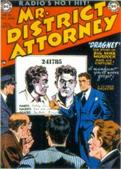 Mr. District Attorney #10 (1949) Comic Books Mr. District Attorney Prices