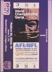 Super Bowl I #1 Football Cards 1990 Pro Set Super Bowl 160 Prices