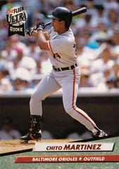 Chito Martinez Baseball Cards 1992 Ultra Prices