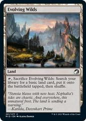Evolving Wilds [Foil] Magic Innistrad: Midnight Hunt Prices
