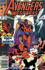 The West Coast Avengers [Newsstand] #60 (1990) Comic Books West Coast Avengers Prices