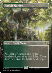 Temple Garden [Borderless] #300 Magic Ravnica Remastered Prices