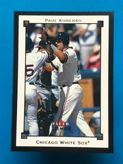 Paul Konerko #138 Baseball Cards 2002 Fleer Premium Prices
