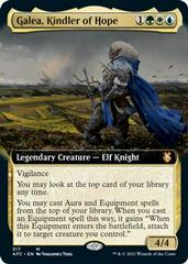 Galea, Kindler of Hope [Extended Art] Magic Adventures in the Forgotten Realms Commander Prices