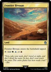 Frontier Bivouac [Foil] #872 Magic Doctor Who Prices
