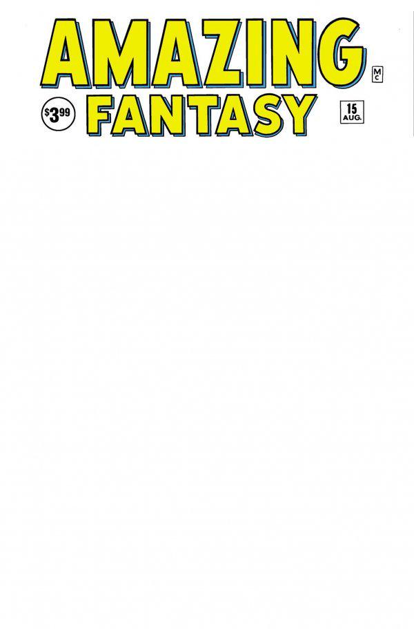 Amazing Fantasy [Blank Sketch] #15 (2019) Comic Books Amazing Fantasy