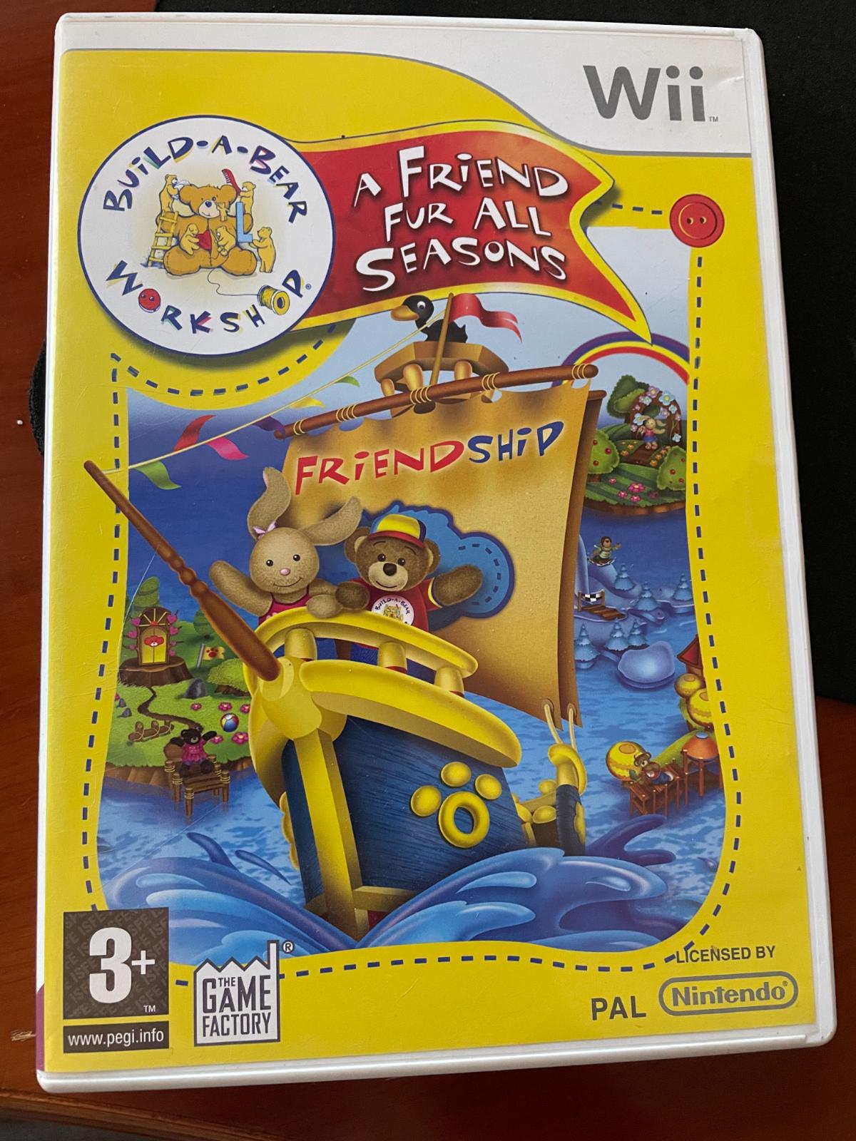 Build-A-Bear Workshop: A Friend Fur All Seasons PAL Wii