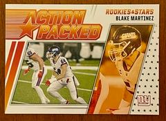 Blake Martinez [Action Packed] #AP-4 Football Cards 2021 Panini Rookies and Stars Action Packed Prices