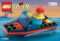 LEGO Set | Speedboat LEGO Town