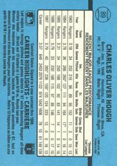 Reverse | Charlie Hough Baseball Cards 1988 Leaf