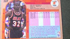 Harold Miner Rear | Harold Miner Basketball Cards 1992 Fleer