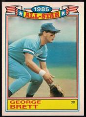 George Brett #4 Baseball Cards 1986 Topps All Star Glossy Set of 22 Prices