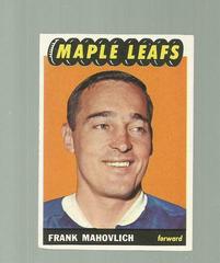 Frank Mahovlich Hockey Cards 1965 Topps Prices