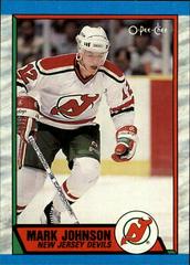 Mark Johnson #244 Hockey Cards 1989 O-Pee-Chee Prices