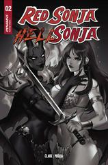 Red Sonja / Hell Sonja [Leirix Black White] #2 (2023) Comic Books Red Sonja / Hell Sonja Prices