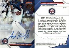 Alex Kirilloff #B16-AK Baseball Cards 2016 Bowman's Best of 2016 Autograph Prices