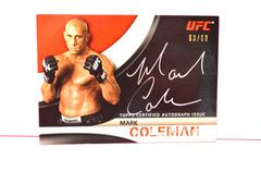 Mark Coleman #A-CO Ufc Cards 2010 Topps UFC Knockout Autographs Prices
