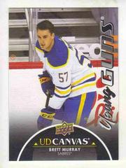 Brett Murray [Black] Hockey Cards 2021 Upper Deck UD Canvas Prices
