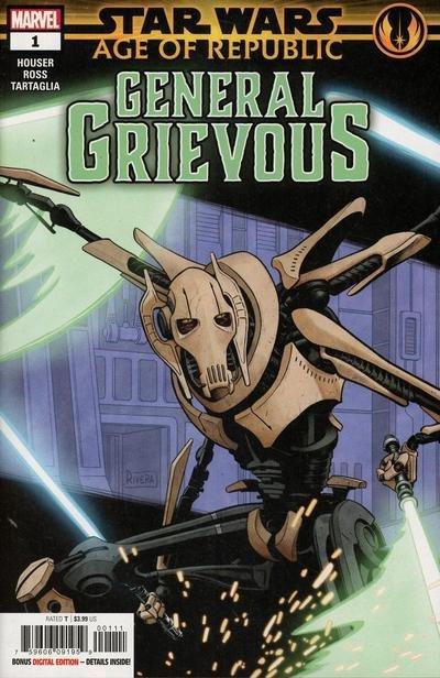 Star Wars: Age of Republic - General Grievous #1 (2019) Comic Books Star Wars: Age of Republic - General Grievous