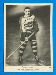 Lorne Carr Hockey Cards 1939 O-Pee-Chee V301-1 Prices
