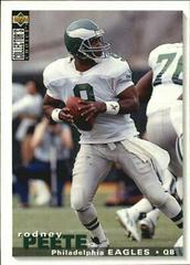 Rodney Peete #U127 Football Cards 1995 Collector's Choice Update Prices
