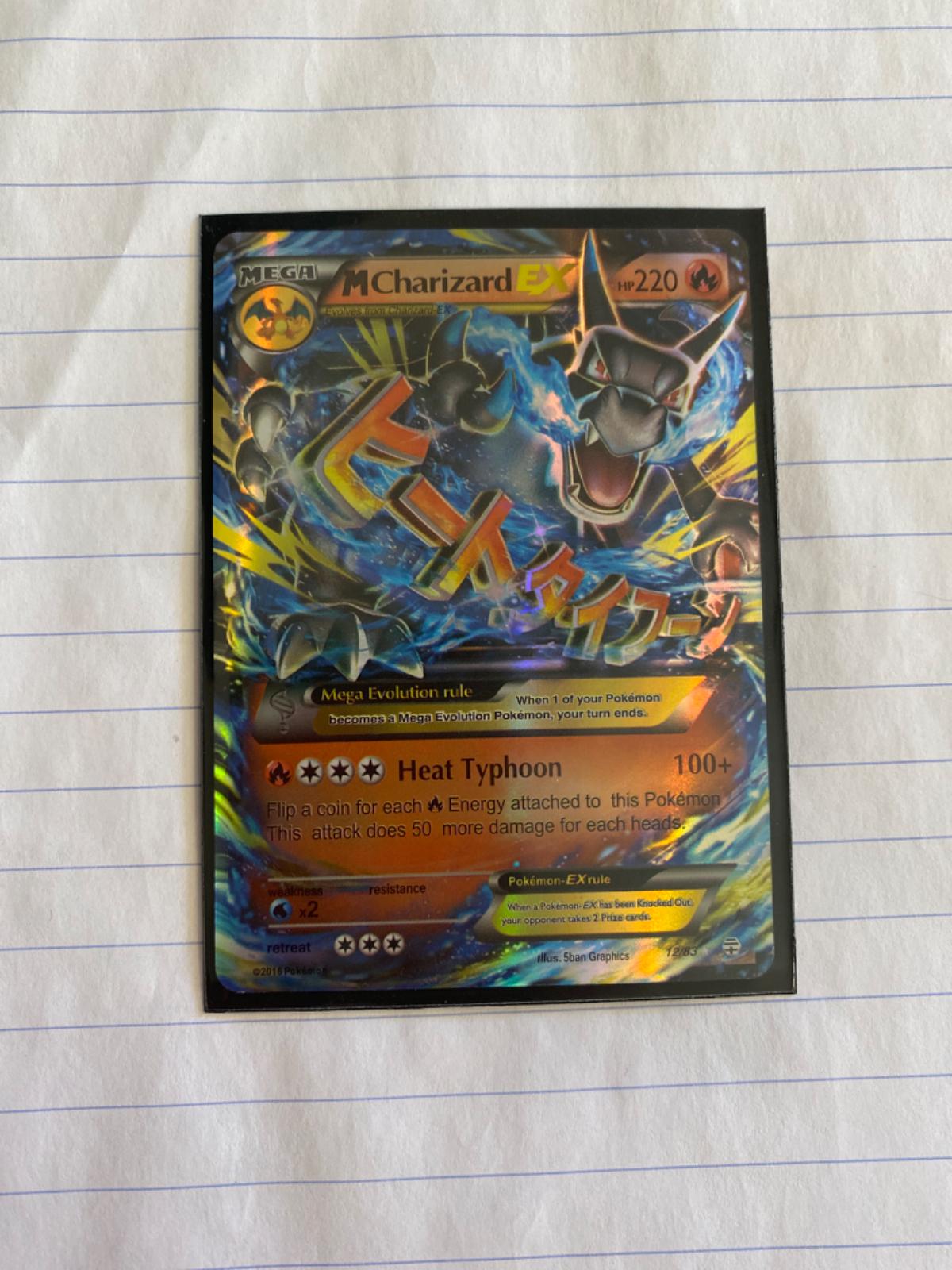 M Charizard EX Ungraded Pokemon Generations