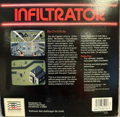 Back Cover | Infiltrator Atari 400